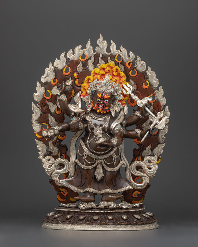 white-mahakala-silver-plated-oxidized-copper