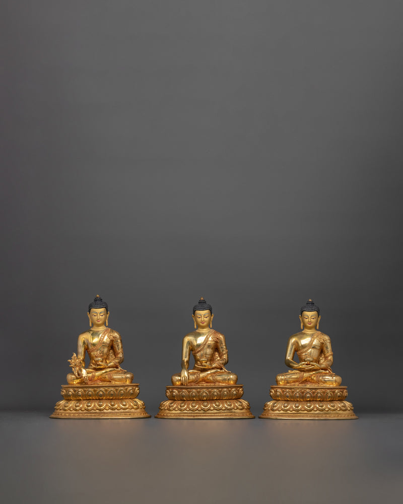 Sacred Three Buddha Set