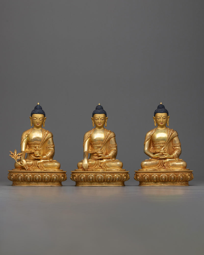 9inch three-buddha-set