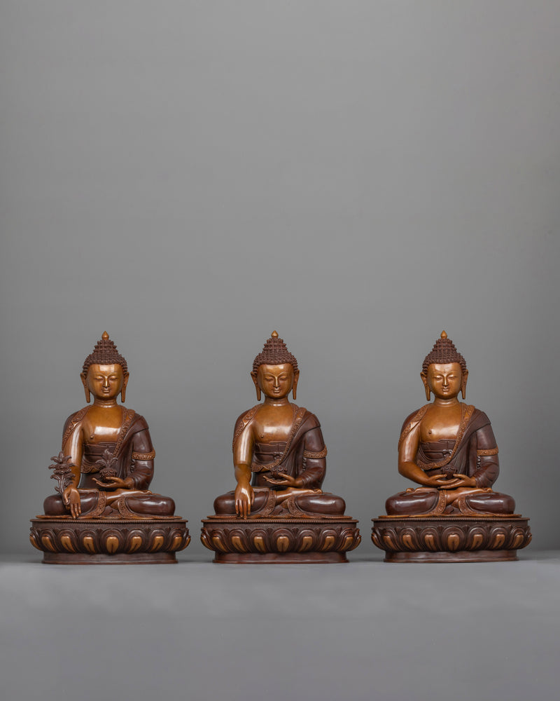 three-tathagatas