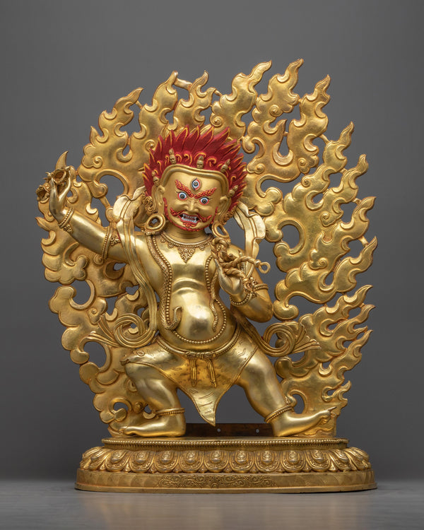 vajrapani sculpture for buddhist shrine 