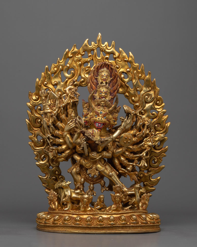 yamantaka-retreat statue