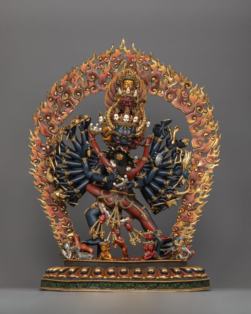 Vajrabhairava & Vajravetali | The Dance of Divine Wrath & Power