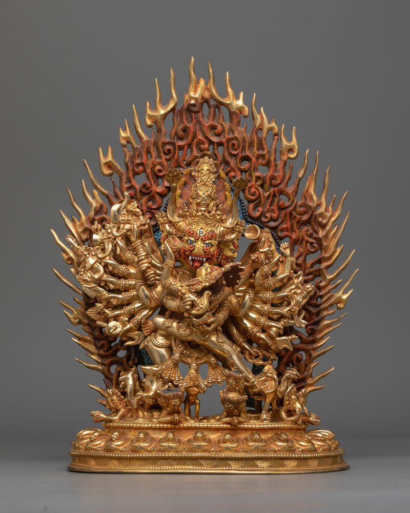 yamantaka-gold-gilded