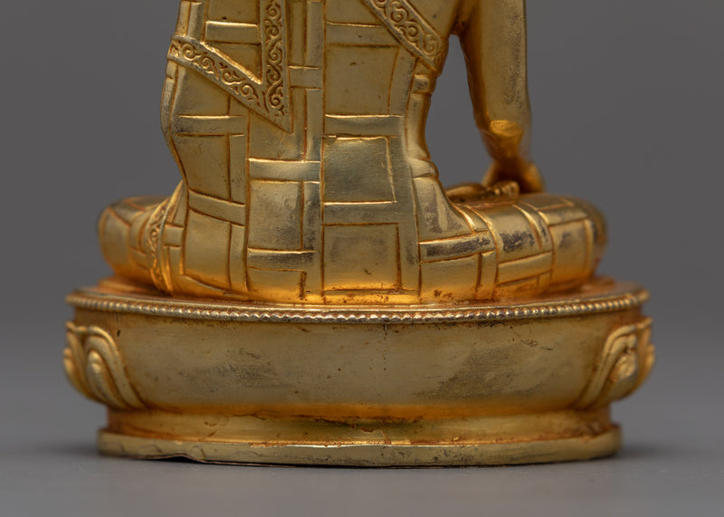 Small Shakyamuni Buddha Art | Traditional Buddhist Statue