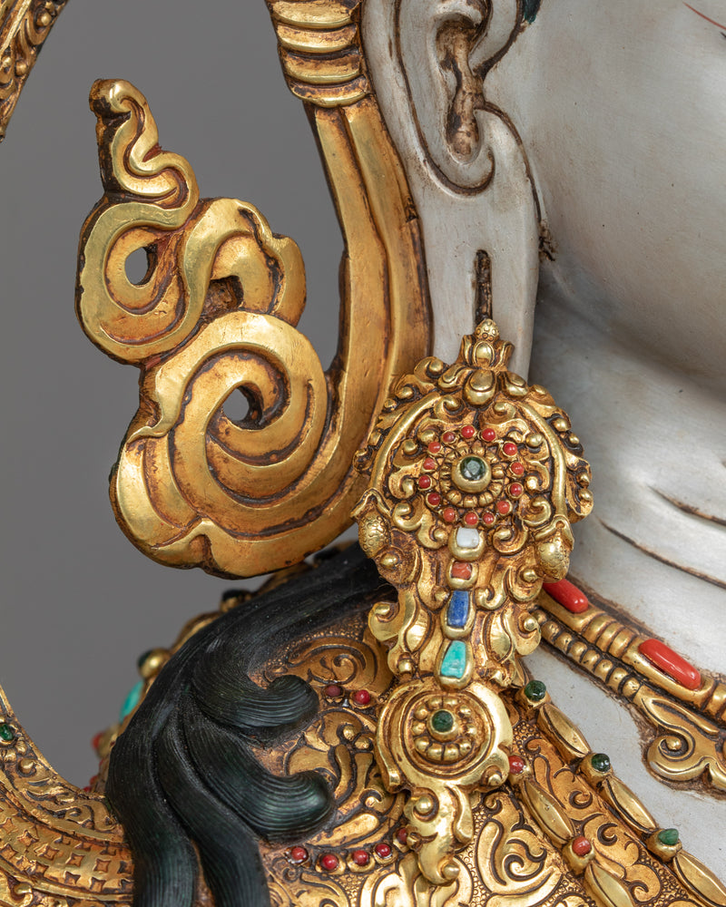 Heruka Vajrasattva Sculpture | Buddhist Deity Statue