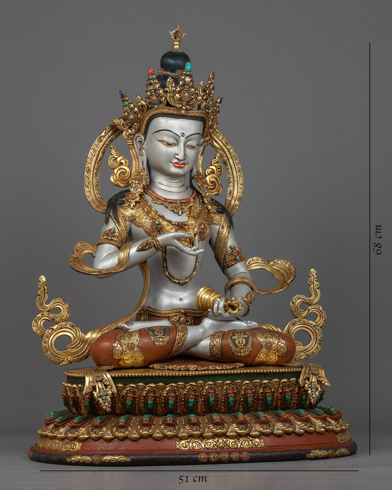 Heruka Vajrasattva Sculpture | Buddhist Deity Statue