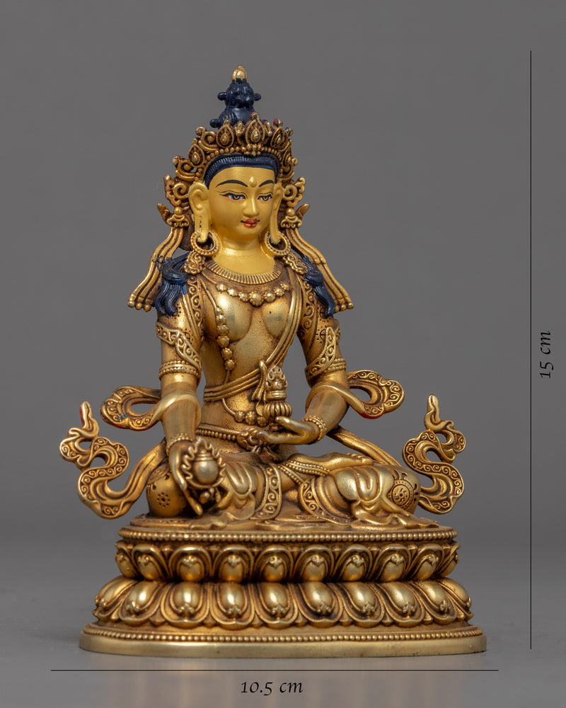 Small Ksitigarbha Statue | Machine Made Bodhisattva Sculpture