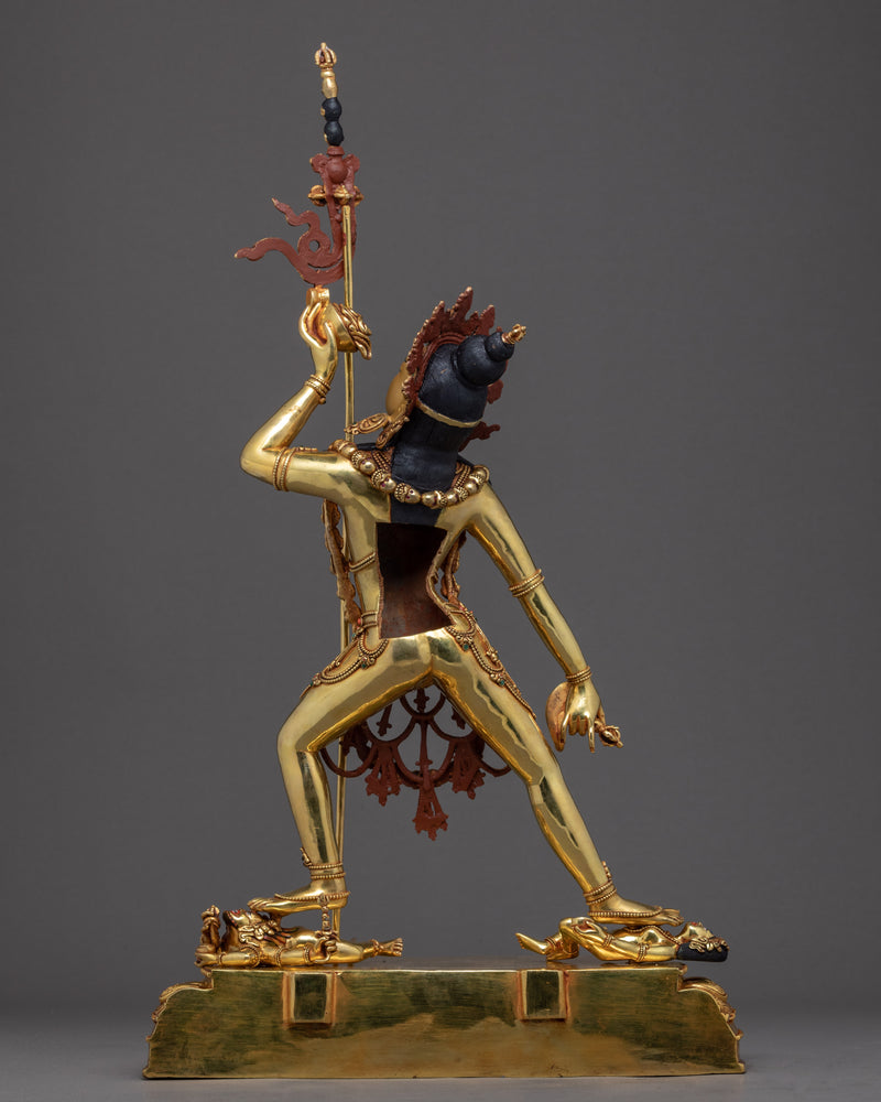 Vajrayogini Gold Sculpture | Handmade Buddhist Dakini Statue