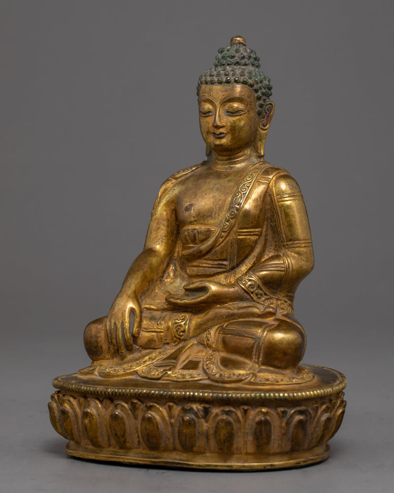 Historical Buddha Shakyamuni Statue | Traditionally Hand Carved Statue