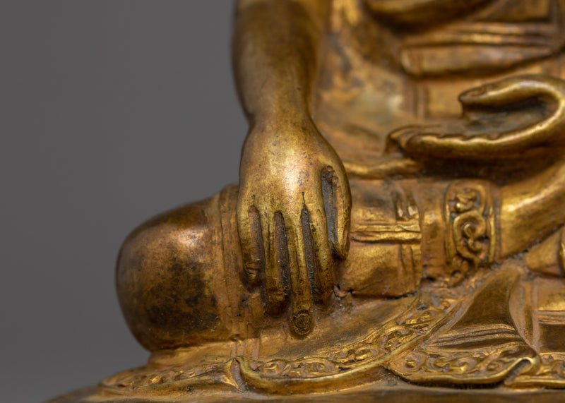 Historical Buddha Shakyamuni Statue | Traditionally Hand Carved Statue