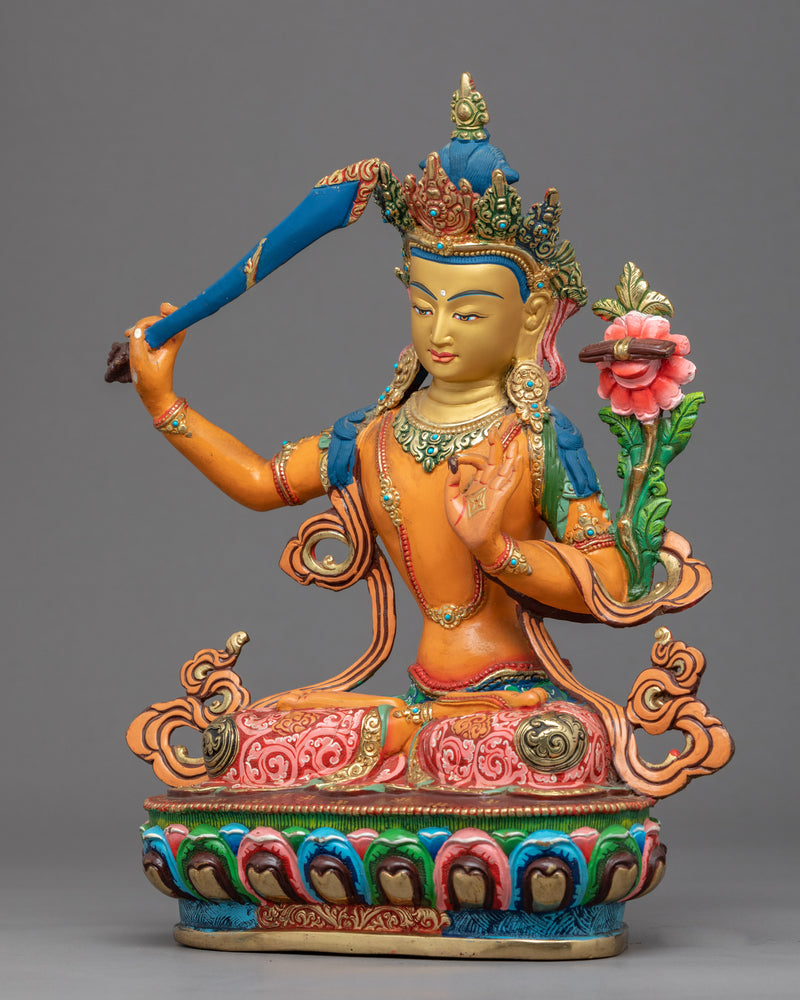 Bodhisattva Manjushri Art Statue | Himalayan Art