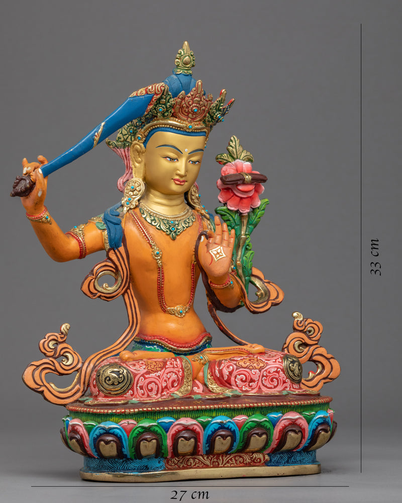 Bodhisattva Manjushri Art Statue | Himalayan Art