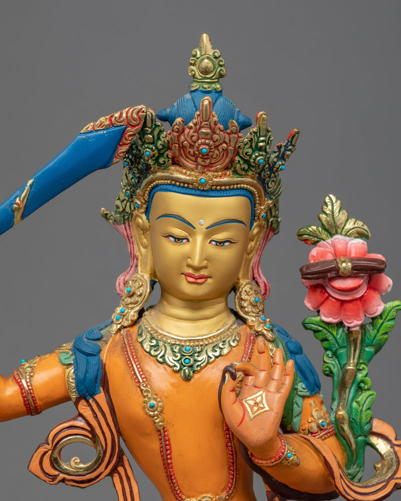 Bodhisattva Manjushri Art Statue | Himalayan Art