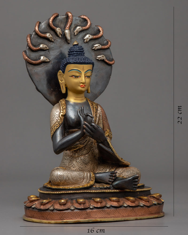 Nagarjuna Buddha Statue | Handmade Buddhist Sculpture