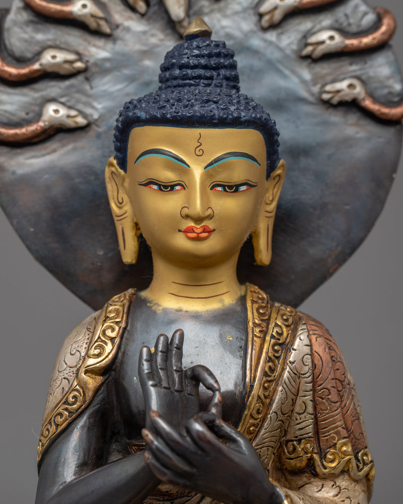 Nagarjuna Buddha Statue | Handmade Buddhist Sculpture