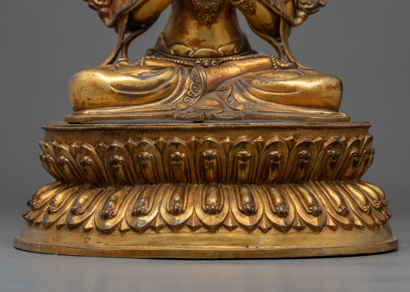 God Of The Wisdom Sculpture | Tibetan Bodhisattva Of Wisdom