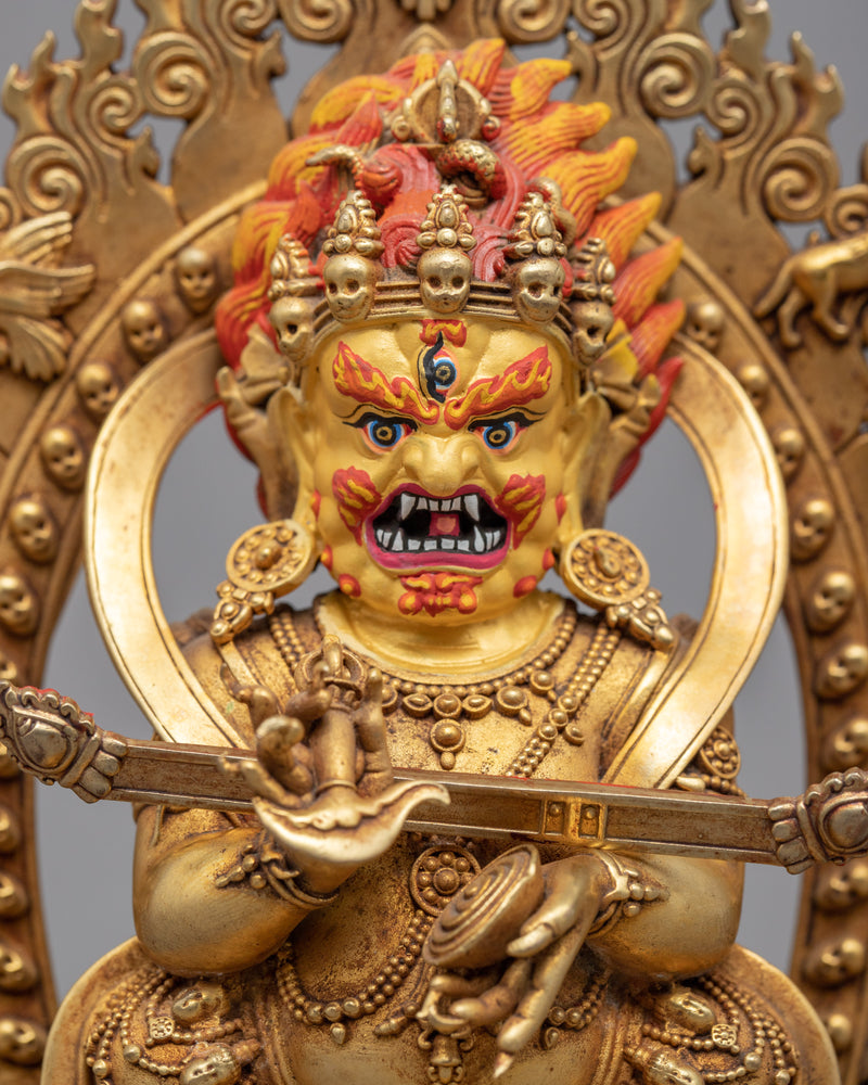 Sakya Mahakala Buddha Machine-madeStatue | Traditional Buddhist Art