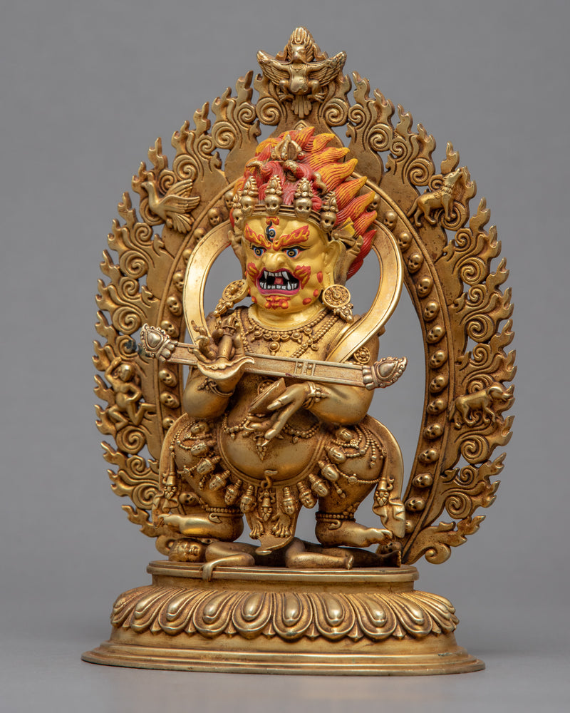 Sakya Mahakala Buddha Machine-madeStatue | Traditional Buddhist Art