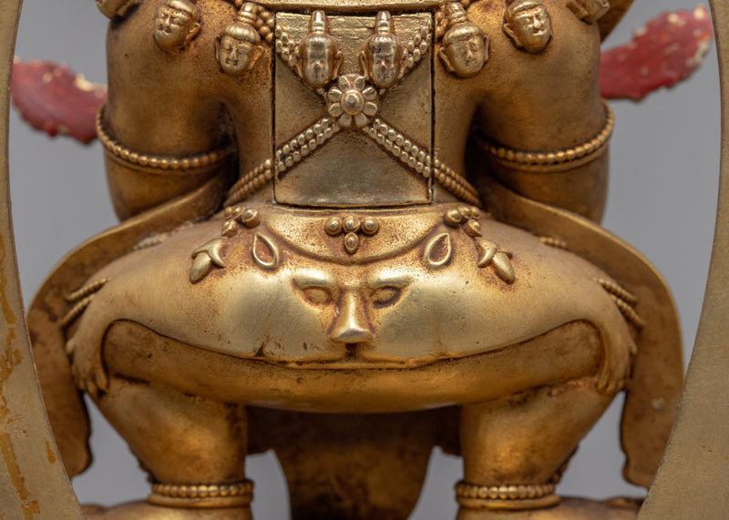 Sakya Mahakala Buddha Machine-madeStatue | Traditional Buddhist Art