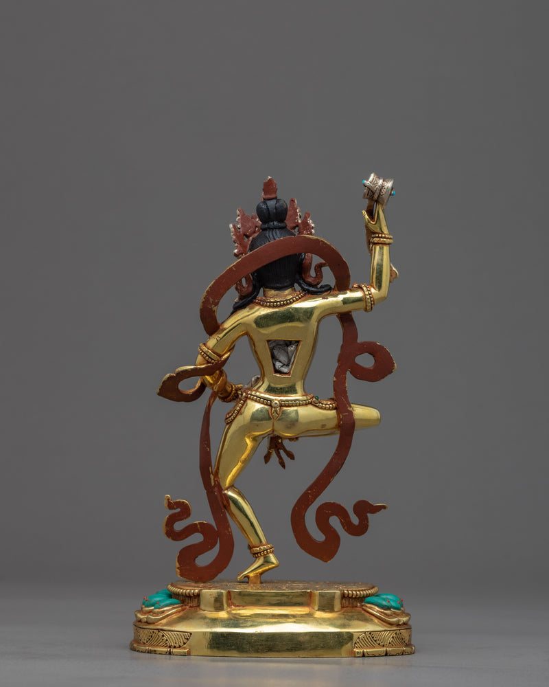 Machig Labdron Chod Practice Statue | Traditional Tibetan Dakini Sculpture