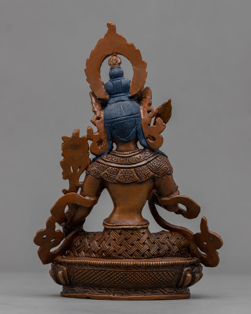 Manjushri Mantra Tibetan Practice Statue | Bodhisattva Of Wisdom Sculpture