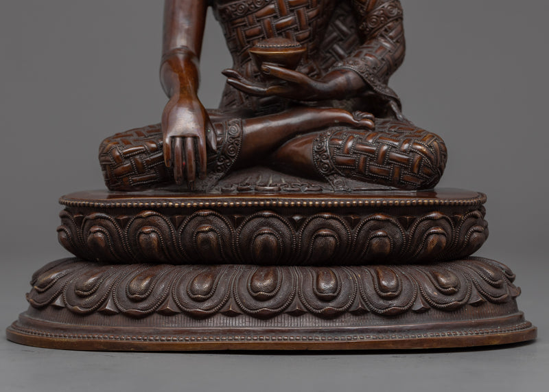 Home Decor Buddha Shakyamuni Statue | Traditional Tibetan Historical Buddha Artwork