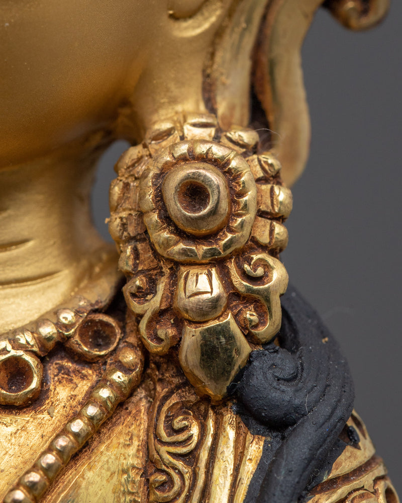 Adi Buddha Vajrasattva Statue | Himalayan Traditionally Hand-Sculpted Sculpture