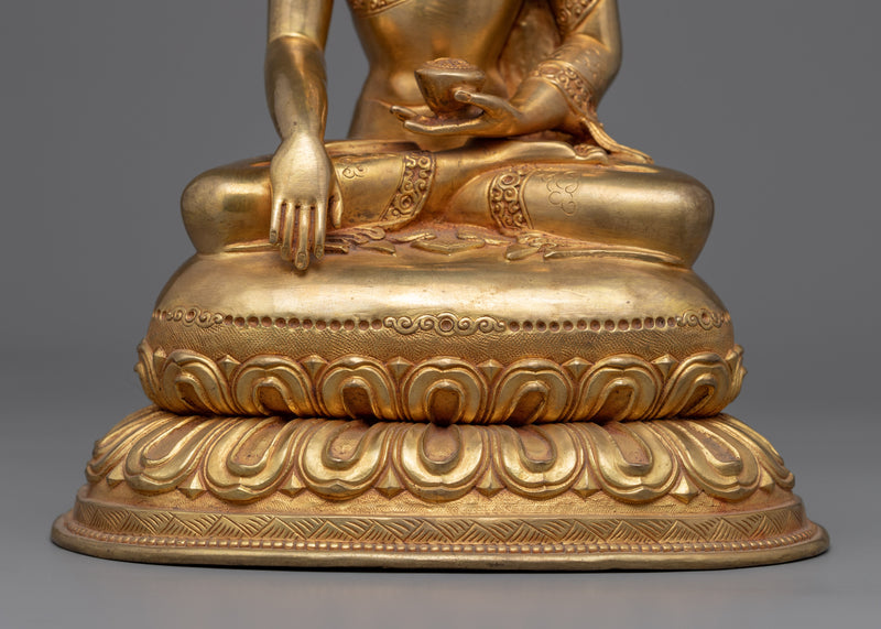 Buddha Shakyamuni Seated in Meditation | Handmade Sculpture