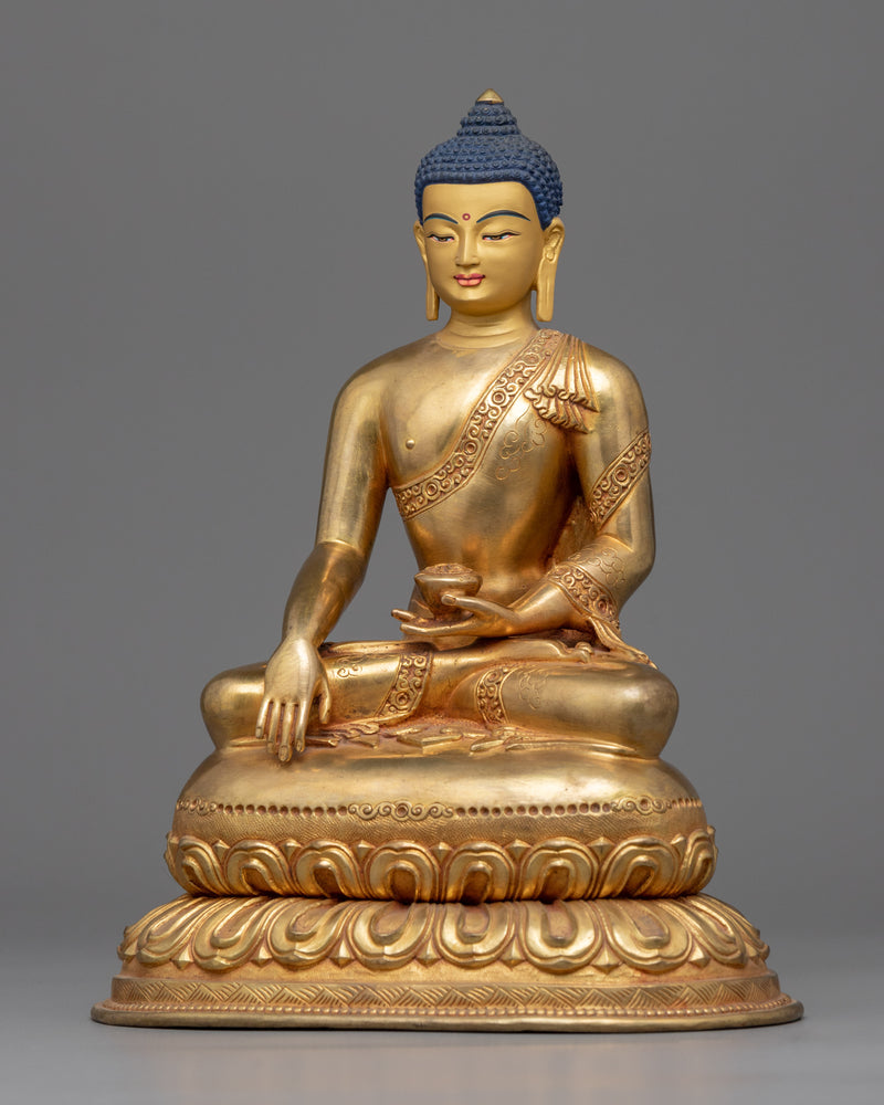 Buddha Shakyamuni Seated in Meditation | Handmade Sculpture