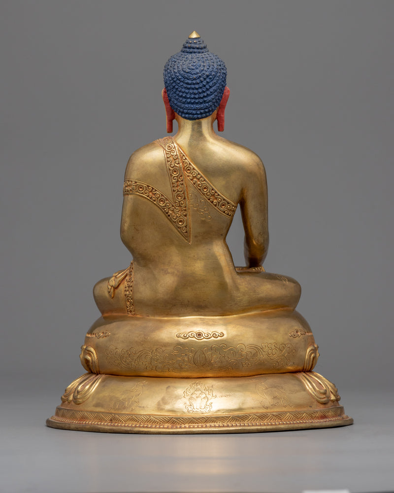 Buddha Shakyamuni Seated in Meditation | Handmade Sculpture