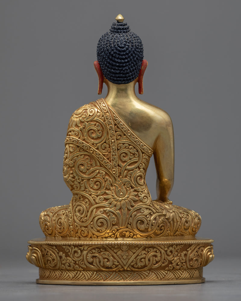 Hand Made High Quality Shakyamuni Buddha Statue | Traditional Buddhist Art