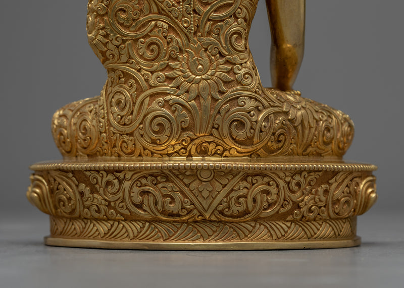 Hand Made High Quality Shakyamuni Buddha Statue | Traditional Buddhist Art