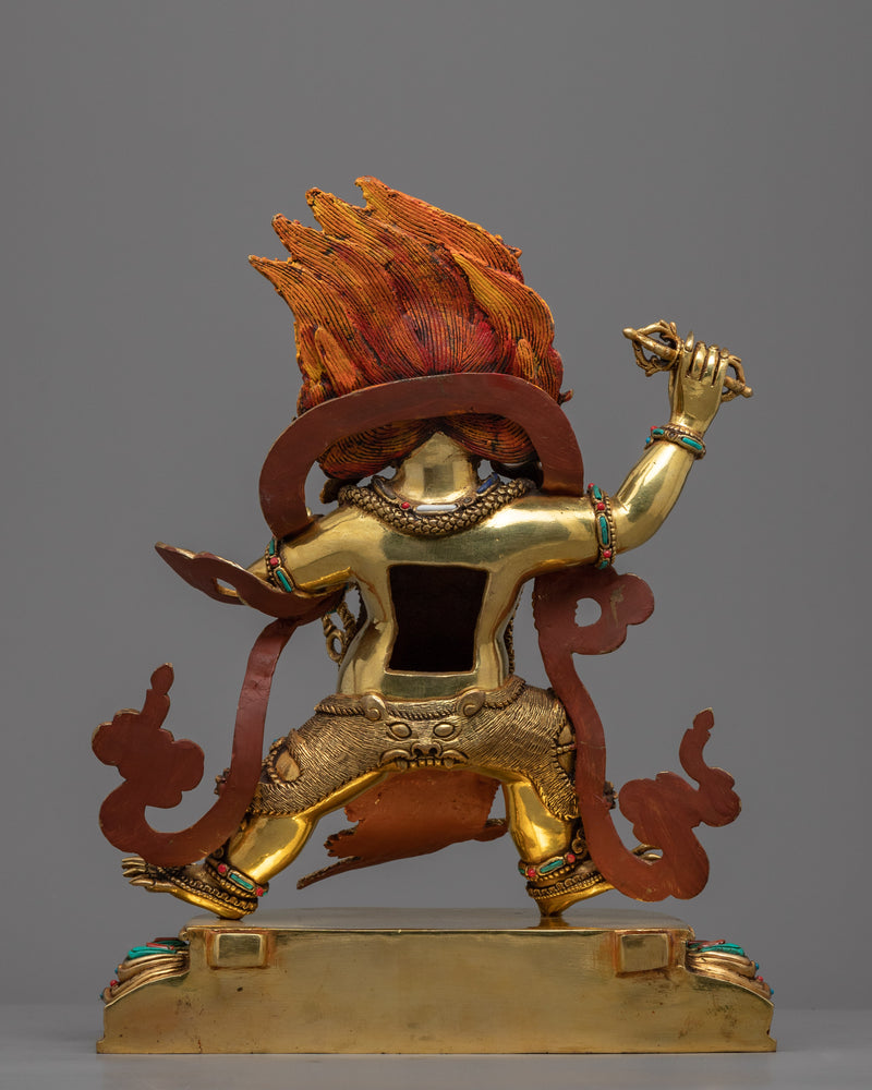 Vajrapani Bodhisattva Statue for Ritual and Meditation | Traditional Himalayan Buddhist Art