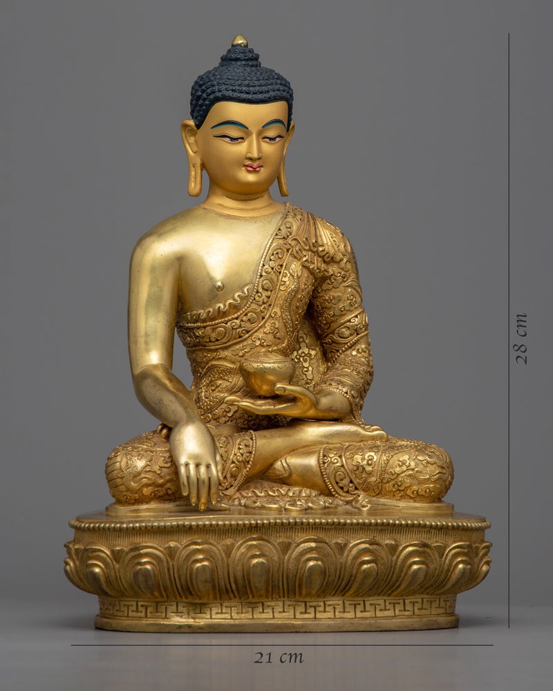 Shakyamuni Buddha Sculpture for Meditation | Historical Buddha Statue