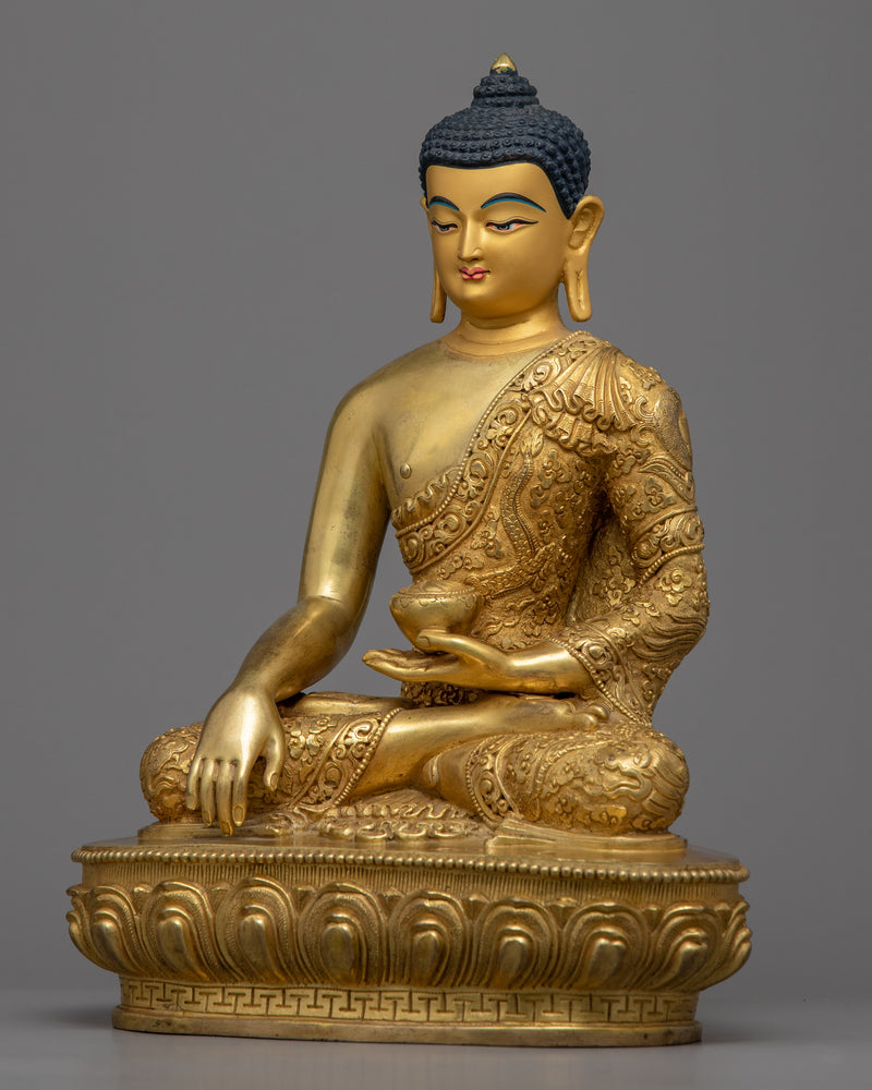 Shakyamuni Buddha Sculpture for Meditation | Historical Buddha Statue