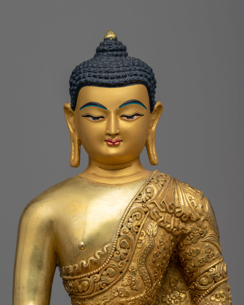 Shakyamuni Buddha Sculpture for Meditation | Historical Buddha Statue