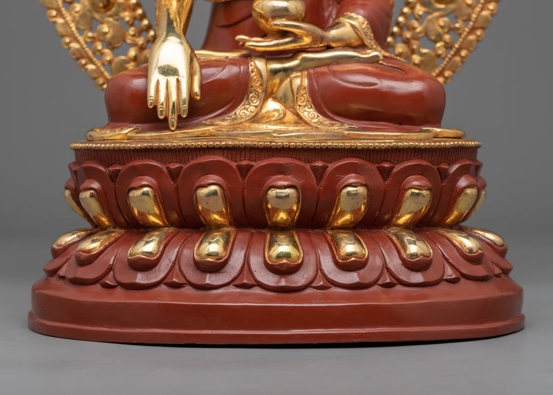 Seated Shakyamuni Buddha Statue | Handcrafted Buddhist Statue