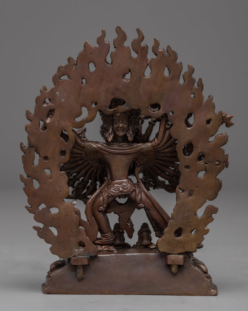 Kalachakra Empowerment Statue | Traditionally Hand Carved Buddhist Art