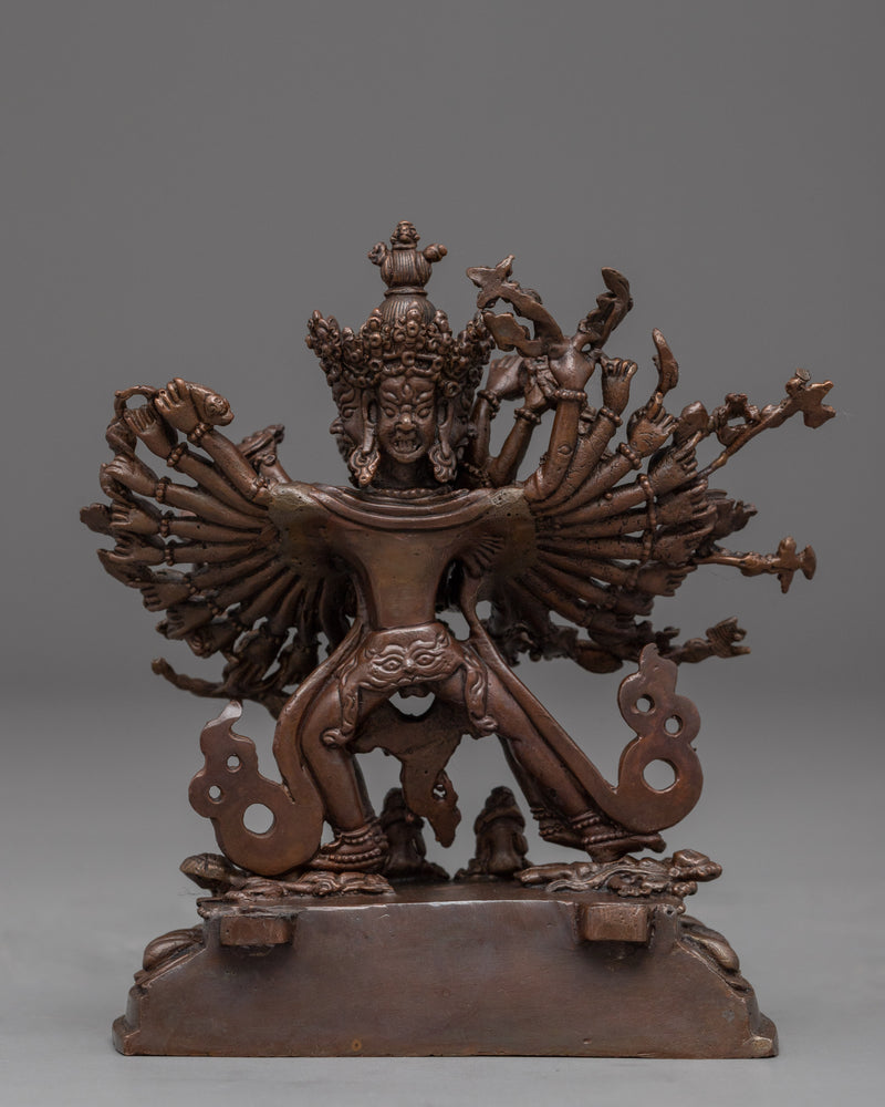 Kalachakra Empowerment Statue | Traditionally Hand Carved Buddhist Art