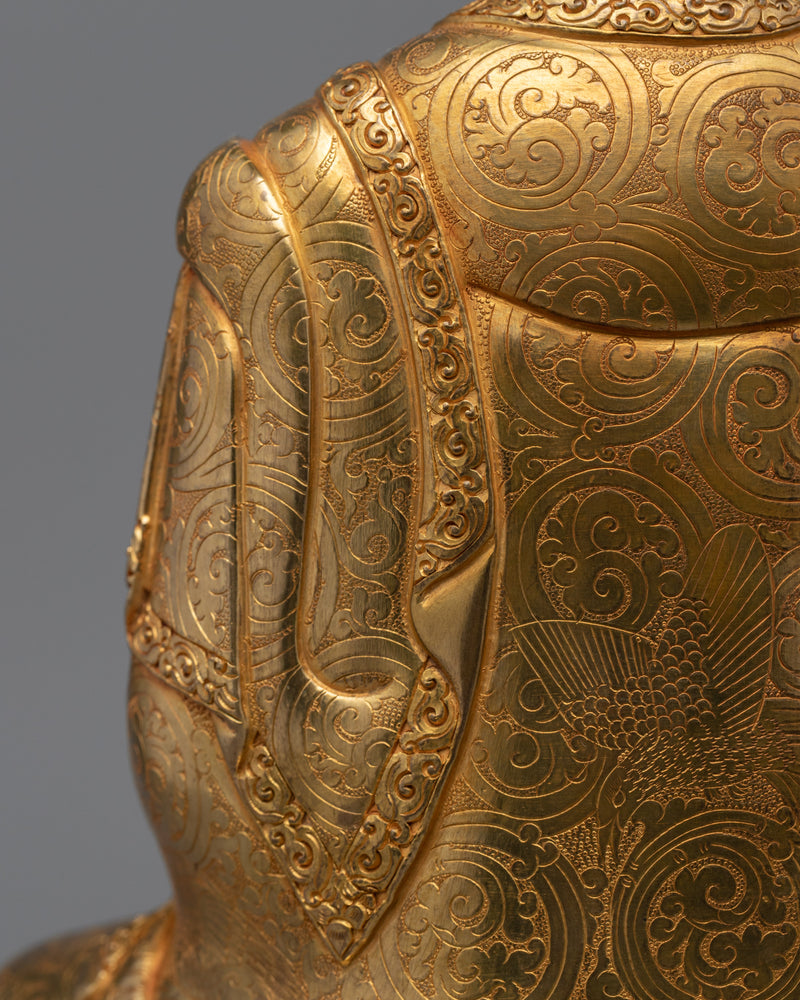 Buddha Shakyamuni Sculpture | Traditional Handcrafted Buddhist Statue