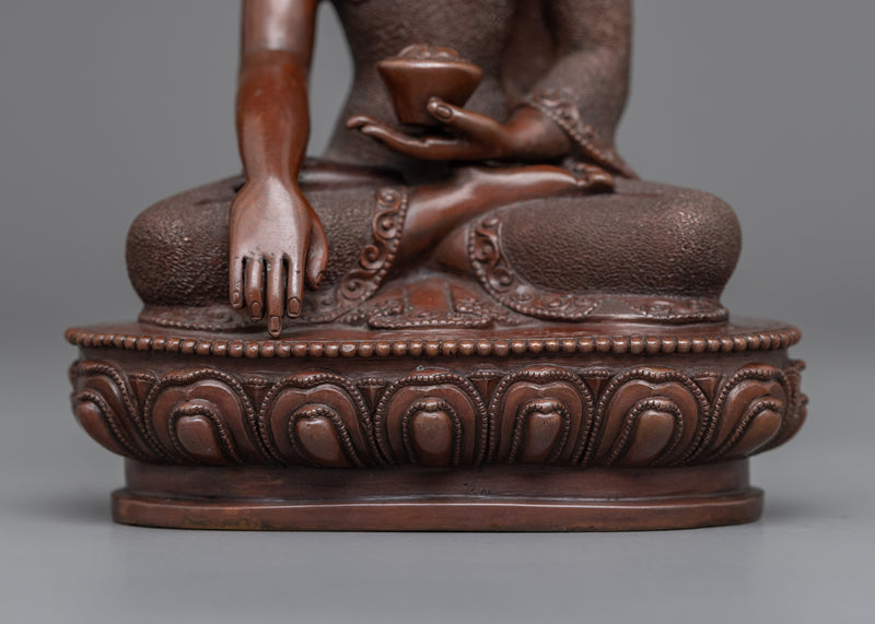 Buddha Shakyamuni Kadampa Sculpture | Handcrafted Buddhist Statue for Meditation