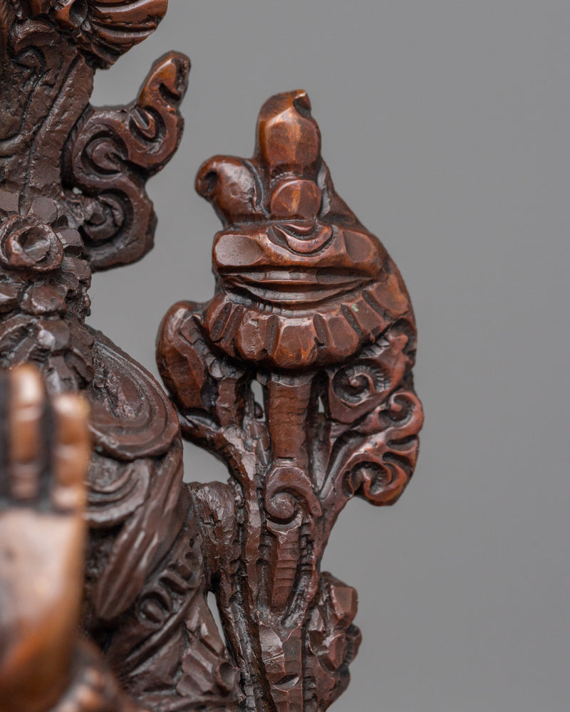 Manjushri Bodhisattva Sculpture for Meditation and Ritual | Bodhisattva of Wisdom Statue