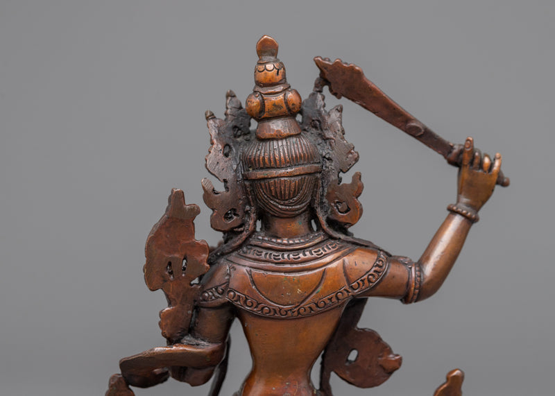 Manjushri Bodhisattva Sculpture for Meditation and Ritual | Bodhisattva of Wisdom Statue