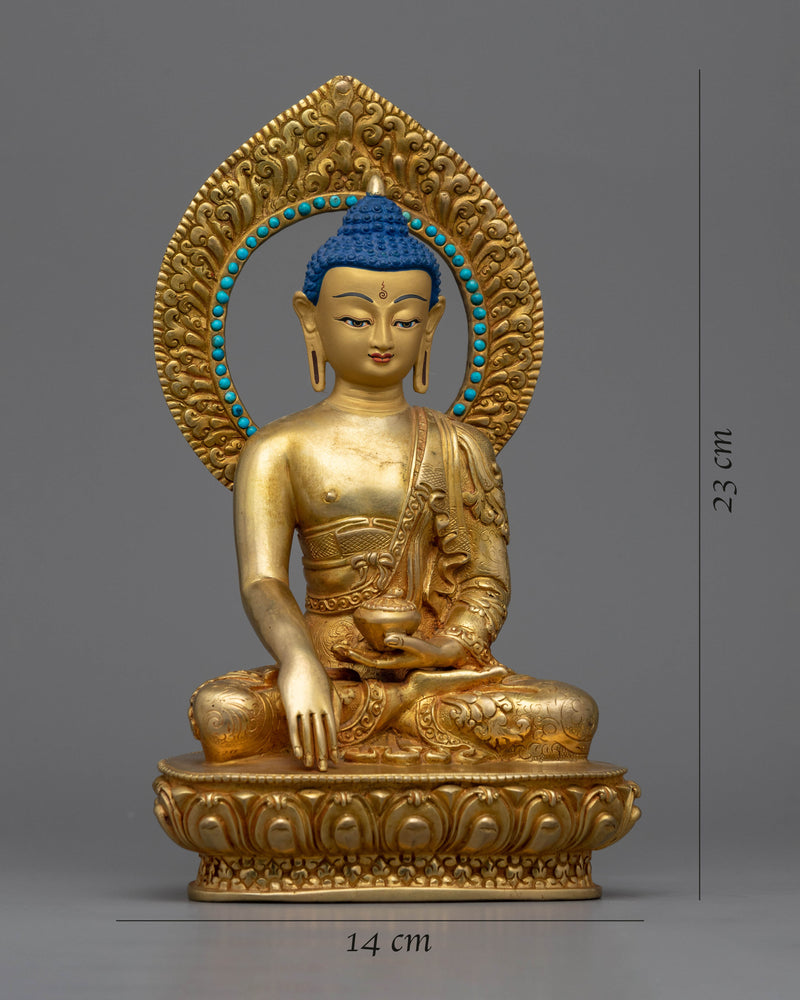 Shakyamuni Buddha Mantra Practice Statue | Siddhartha Gautama, Founder of Buddhism