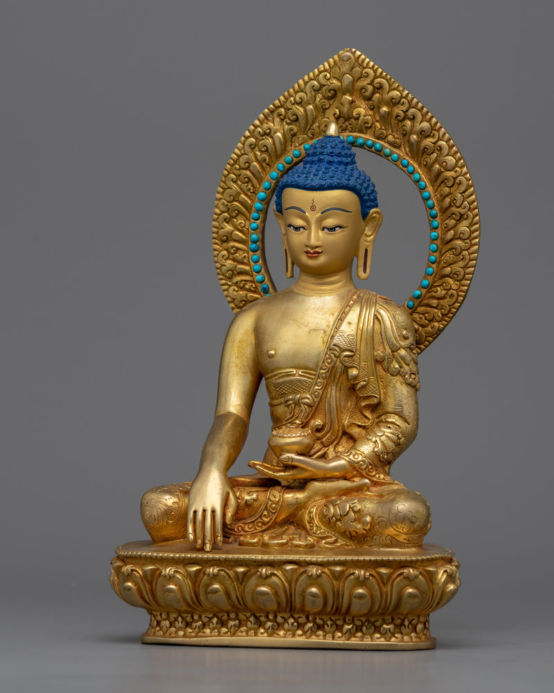 Shakyamuni Buddha Mantra Practice Statue | Siddhartha Gautama, Founder of Buddhism