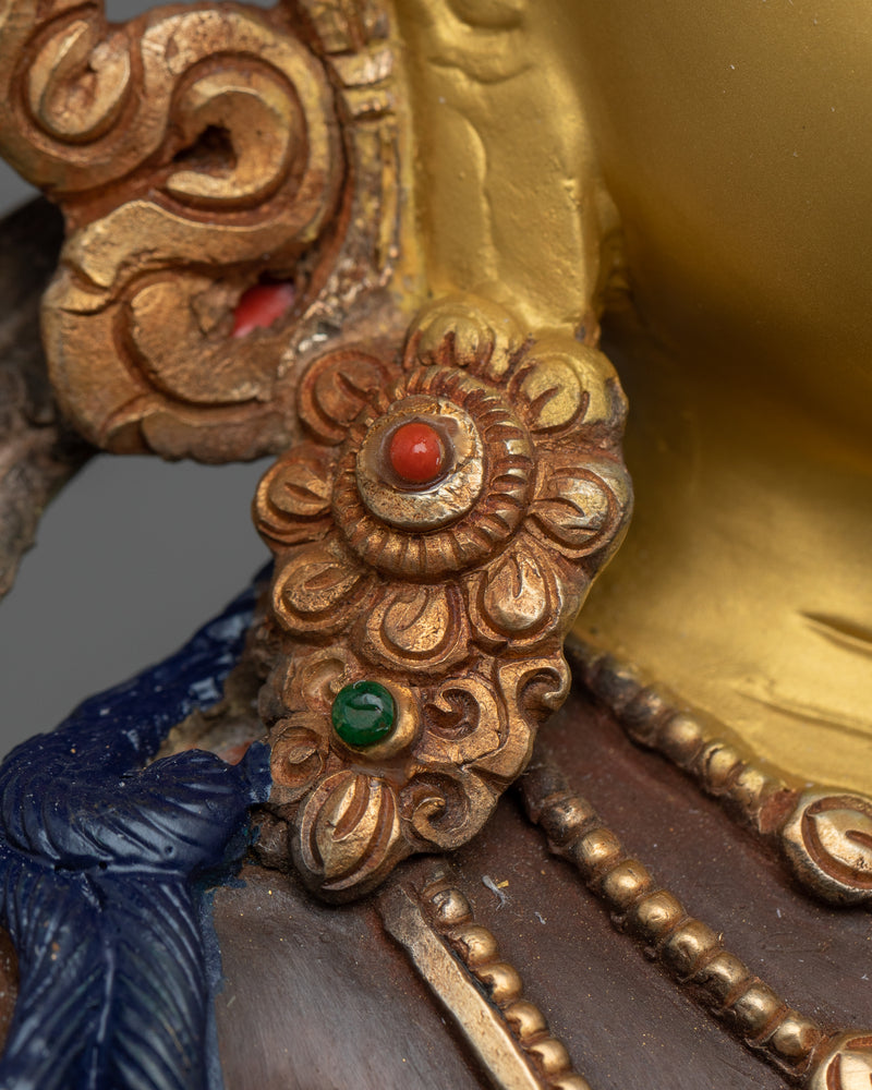 Immerse Yourself in the Wisdom of the Manjughosha Mantra with This Stunning Manjushri Statue