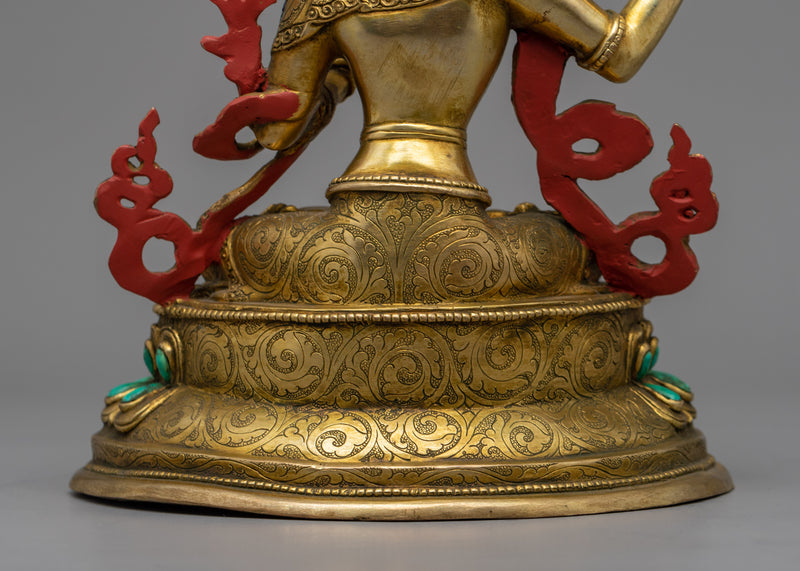 Unlock the Wisdom of the Bodhisattva of Wisdom with This Exquisite Manjushre Statue