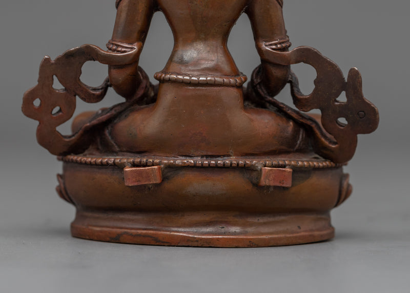 Amitayus Long Life Mantra Practice Statue | Himalayan Buddhist Artwork