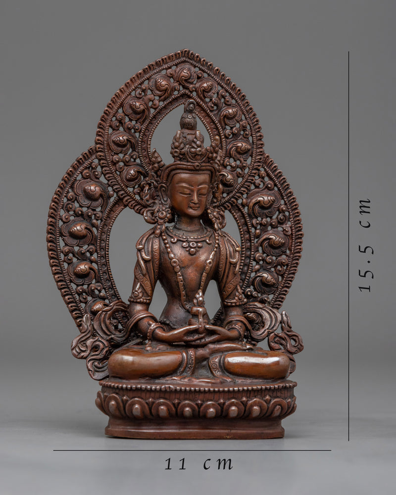 Amitayus Long Life Mantra Practice Statue | Himalayan Buddhist Artwork